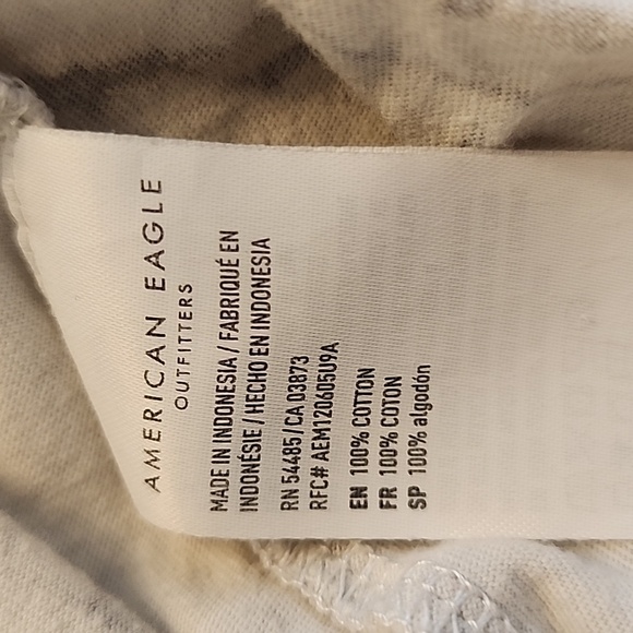 American Eagle Outfitter T  Shirt Graphice Tie Dye Unisex Trendy Spring Summer - Picture 5 of 6